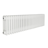 Радиатор горизонтальный Warm well column 3 300x1190 white (бок)